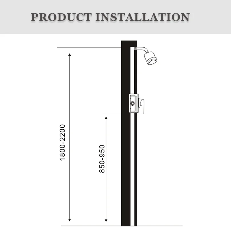 Brushed Gold/Black/Chrome/Grey Concealed Install Control Mixer Valve Single Handle Shower Faucet Valve Embedded Box Shower Valve