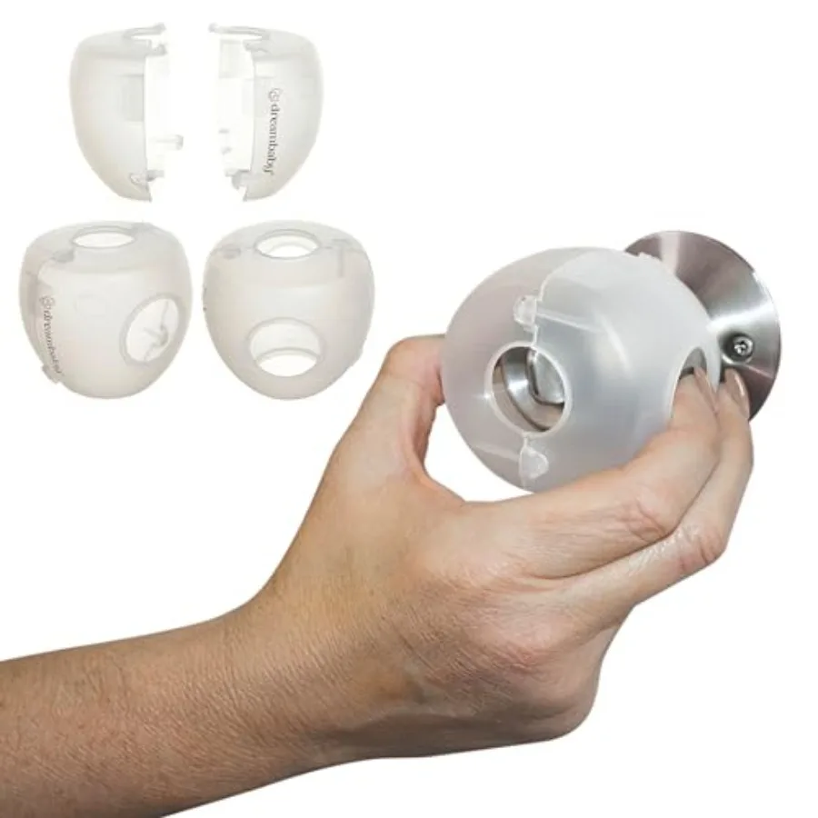 Dreambaby Ezy Fit Door Knob Safety Covers