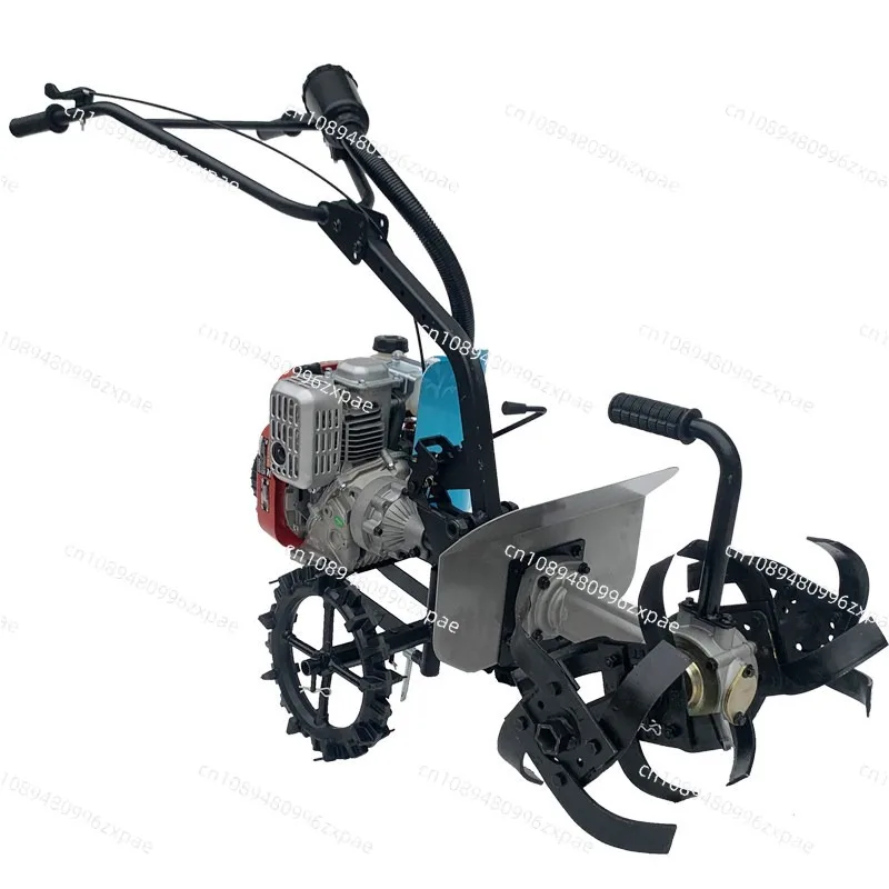 New micro-tiller small household rotary tillage agricultural weeding and ditching cultivated land scarifier