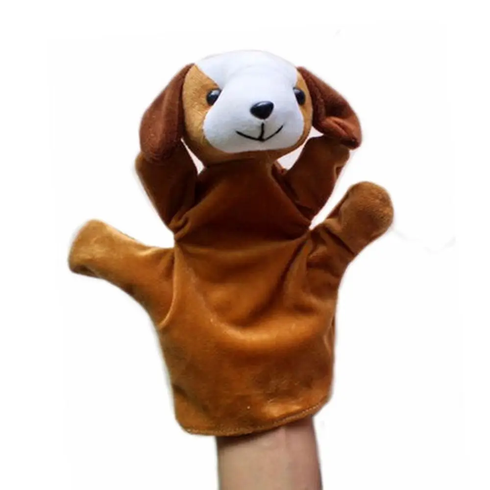 24 Arten von Handpuppen für Tiere, Plüschtier, Stoff, bezaubernde Handpuppen, bezaubernde pädagogische Tiere, Hand-Fingerpuppen-Unterricht