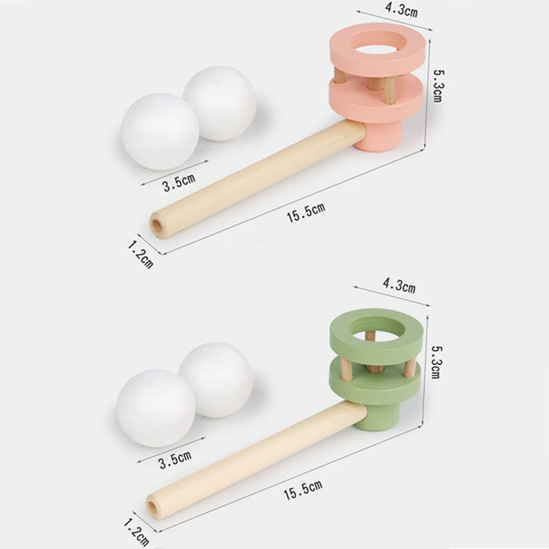 Juego De Soplar Bolas Con Tubo Flotante – Juguete Educativo Para Mejorar La Respiración, El Lenguaje Y La Coordinación En Niños, Ideal Para Interior Y Exterior