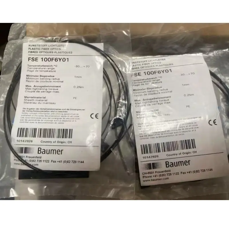 New fiber optic sensor FSE 100F6Y01 for fast delivery