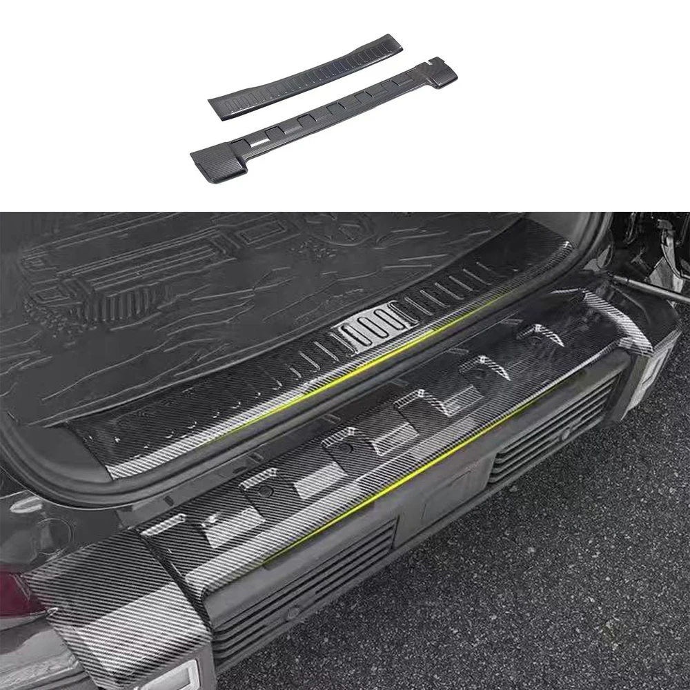 

Fit For CHANGAN Deepal G318 2025 2026 Worry Free Time Travel Edition Special Rear Guard for Trunk Carbon Fiber Threshold Strip