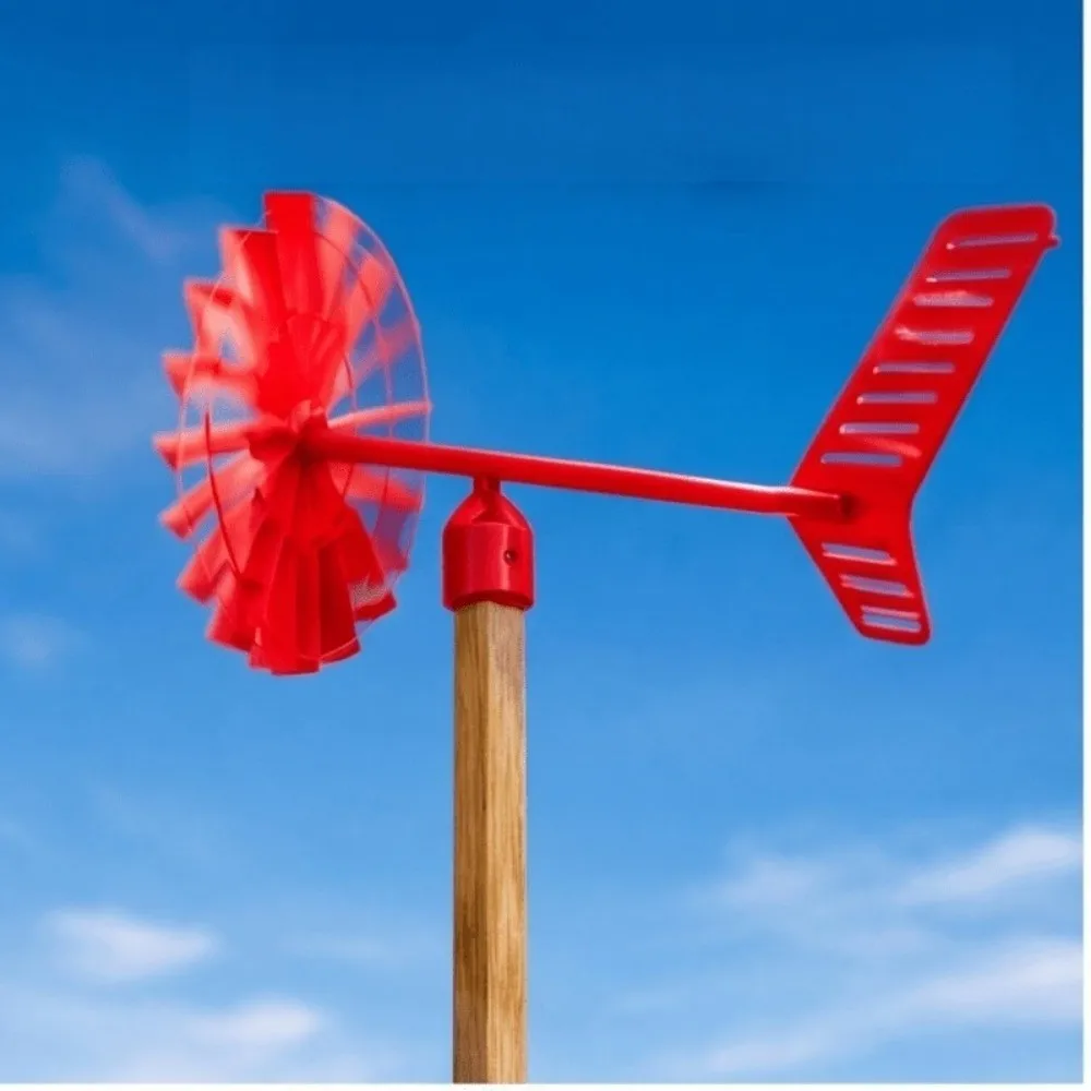 3D Printed Garden Wind Spinner Waterproof Weather Resistant Outdoor Wind Vane Decor Plastic Rustic Lawn Wind Sculpture