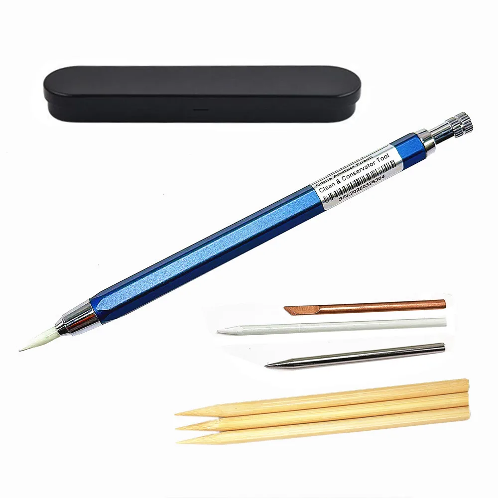Coin Cleaning Composite Cleaning Pencil Set and Cleaning Bamboo Sticks