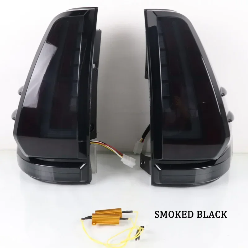 

Car LED Tail Lights For Toyota Prado 2003 - 2007 2008 2009 Rear Fog Lamp Brake Reverse Sequential Turn Signal Back Indicator