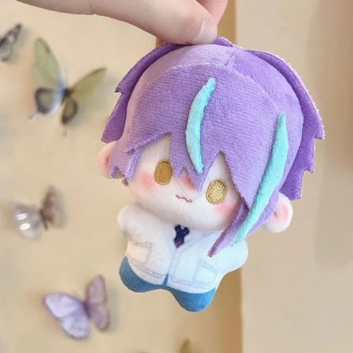 

Оригинальный план мира, красочная сценическая окружающая веер, божество, косплей, атрибуты, 10 см, хлопковая кукла с принтом, кукла