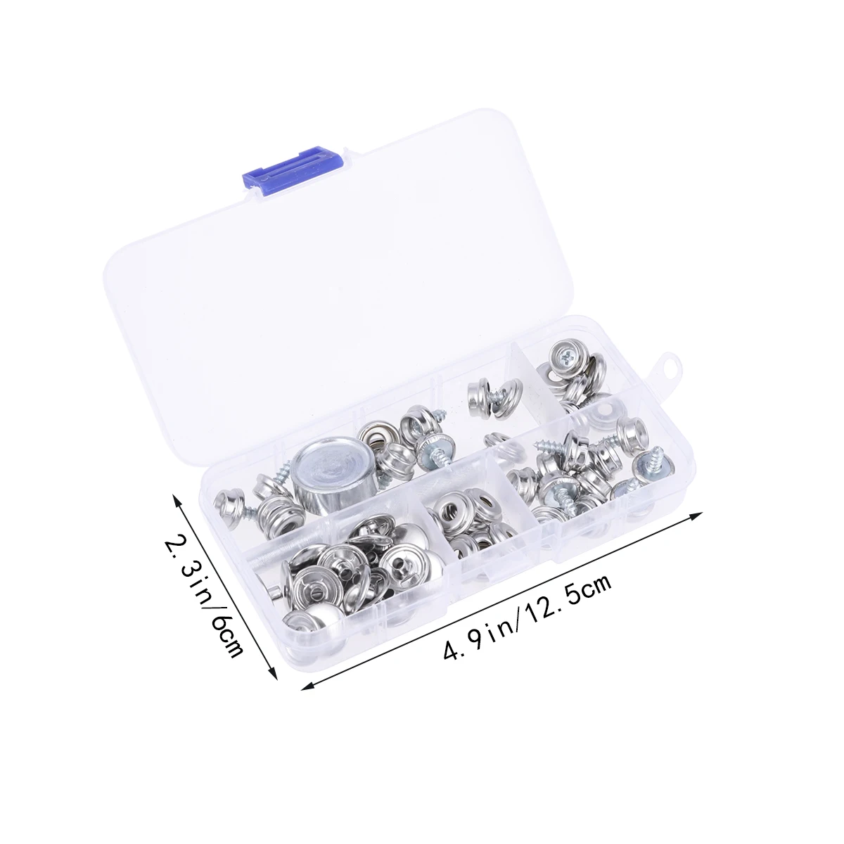 

Screw Accessories Sailcloth Fastener Metal Snap Button Sturdy Fasteners Kit Heavy Duty Canvas