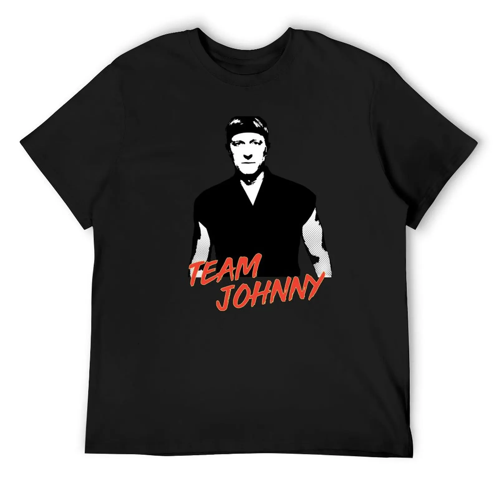 Johnny Lawrence vintage T-Shirt oversized t shirt Short sleeve tee anime shirt Funny t-shirts fruit of the loom mens t shirts