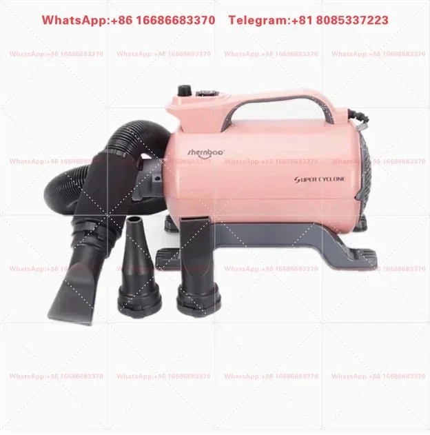 SHD-2600P 5.0HPHigh Velocity Pet Dog Grooming Hair Dryer Blower Super Cyclone