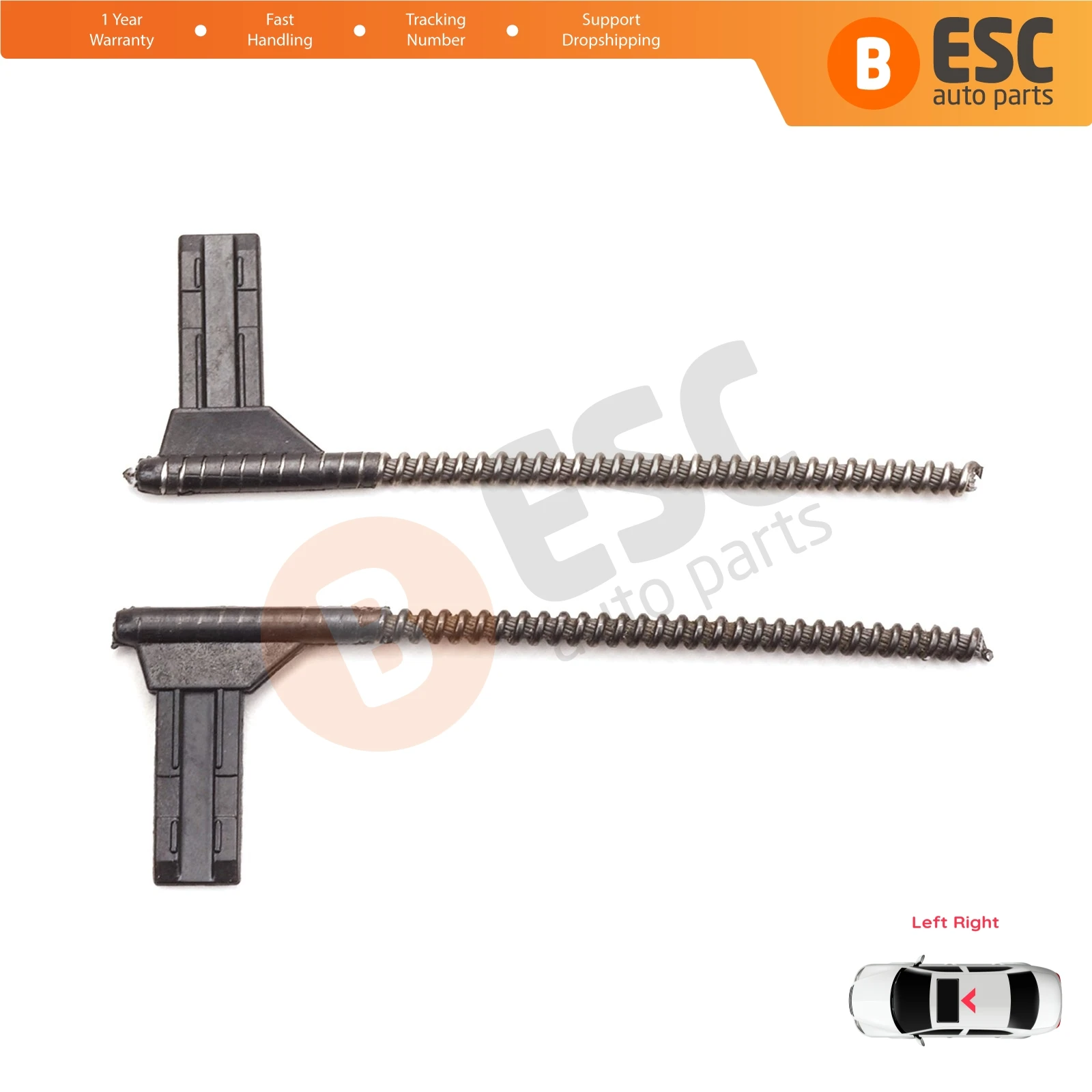 ESR571 toit ouvrant panoramique pare-soleil rideau aveugle support de câble Clips support pour citroën C4 Picasso Grand MK1 MK2 3000023127