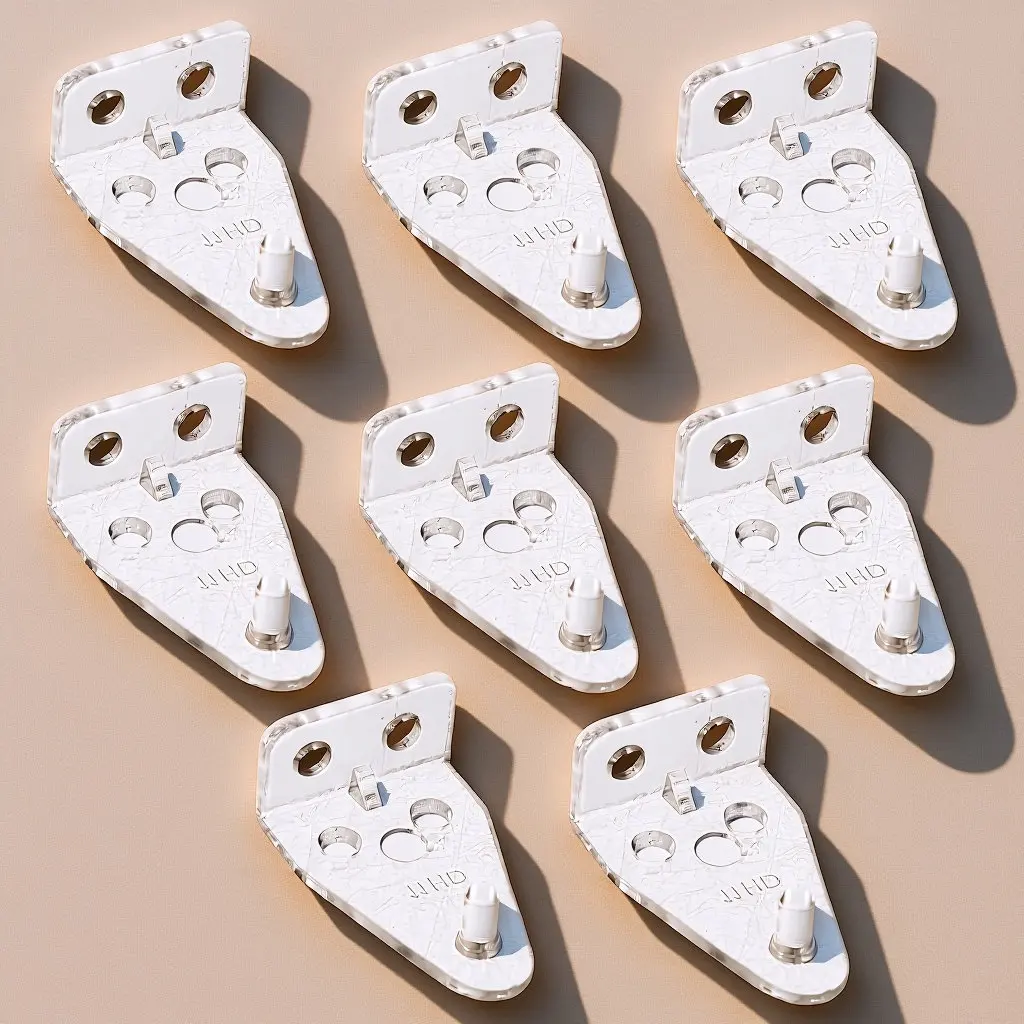 8Pcs Blind Tilt Hook Set Professional Grade Venetian Blind Connector Hook Easy to Attach Wand Reliable Tilting Function