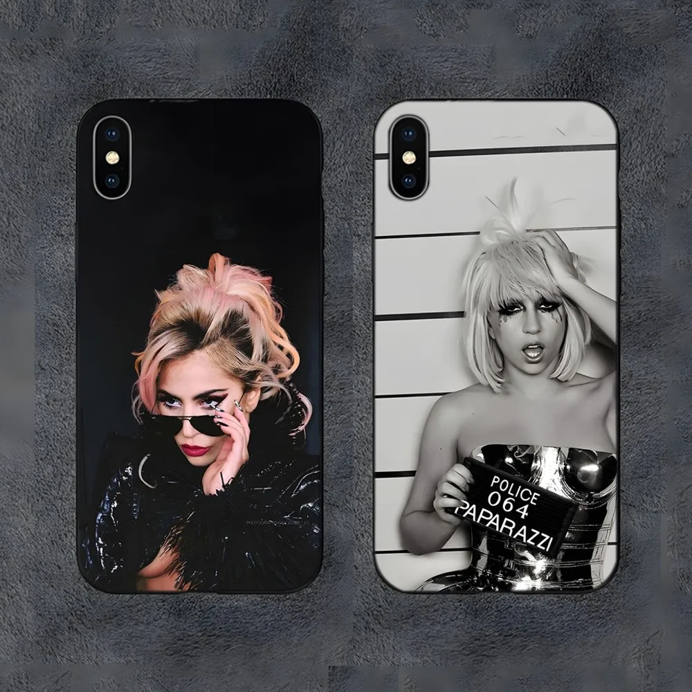 Singer L-Lady Gaga Phone Case For Samsung S21,S22,S23,S30,Ultra,S20,S30,Plus,S21 Fe,10,9,5G Silicone Cover