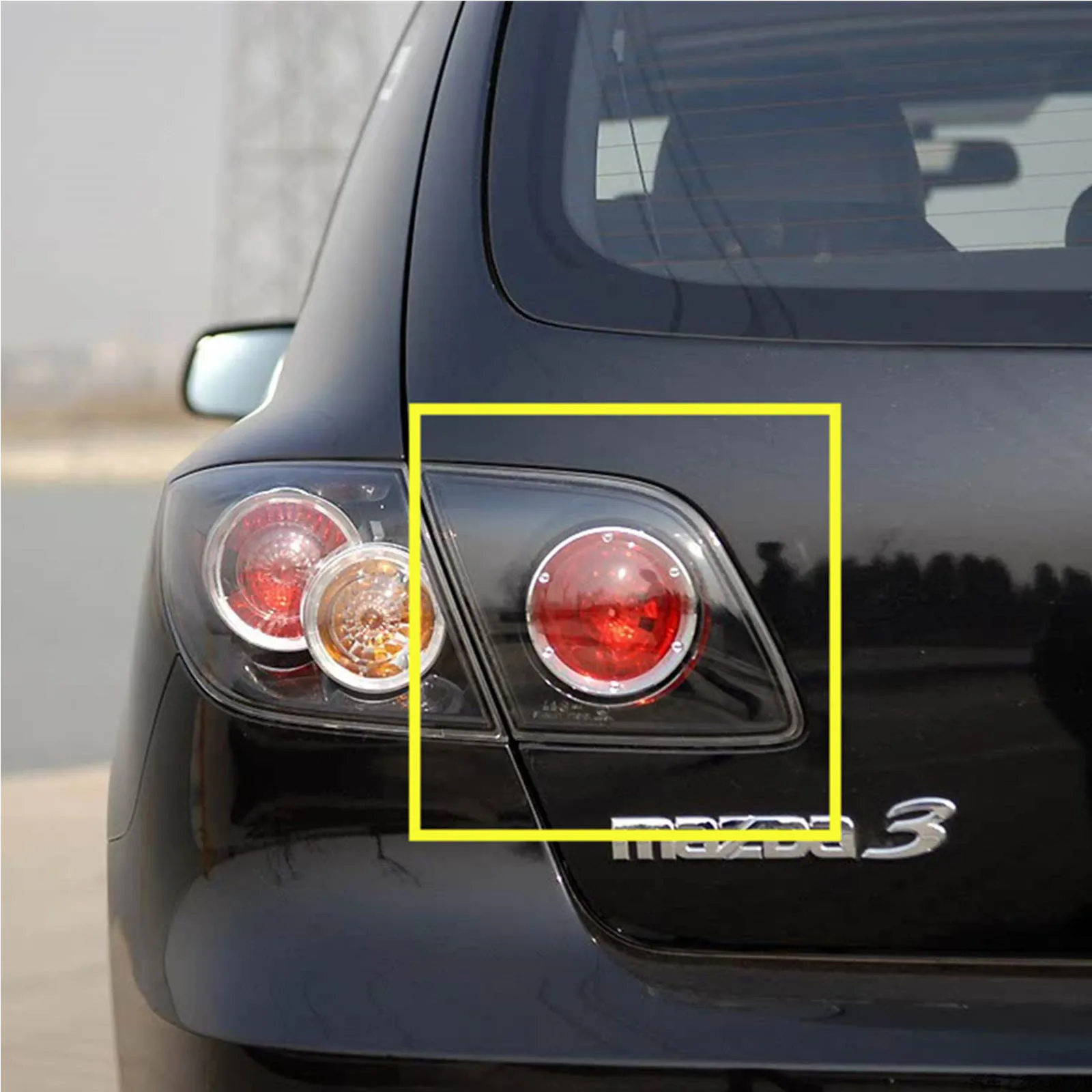 

Для Mazda 3, седан 2006, 2007, 2008, 2009, 2010-2012, задний фонарь, задний указатель поворота, предупреждающий тормозной фонарь заднего фонаря, корпус