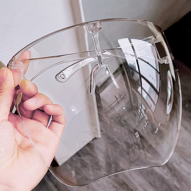 1pc Full Face High-definition Transparent Anti Fog Anti Splash Protective Mask High Transparency Goggles Nail Art Tool