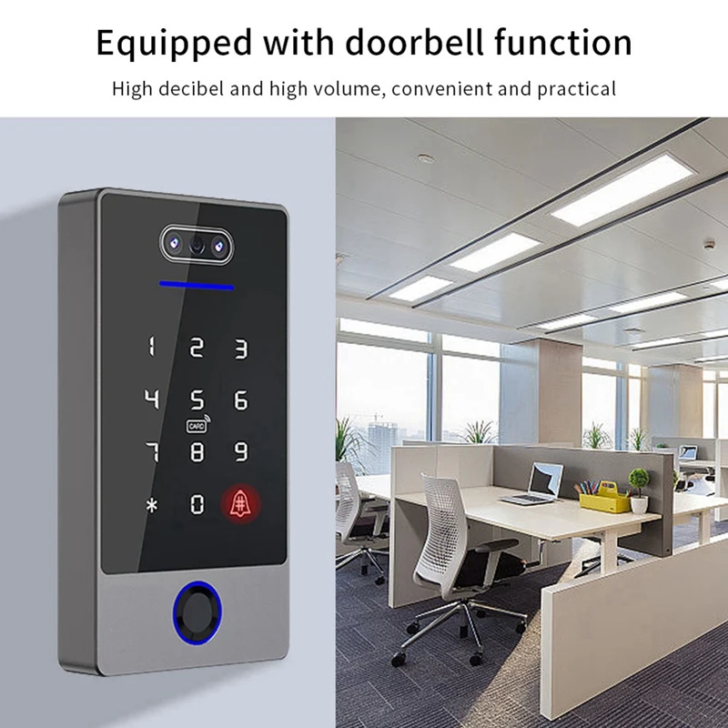 Neue ttlock Gesichts erkennung Zugangs kontroll tastatur Standalone wasserdichte Fingerabdruck-Zugangs kontrolle für Türschloss