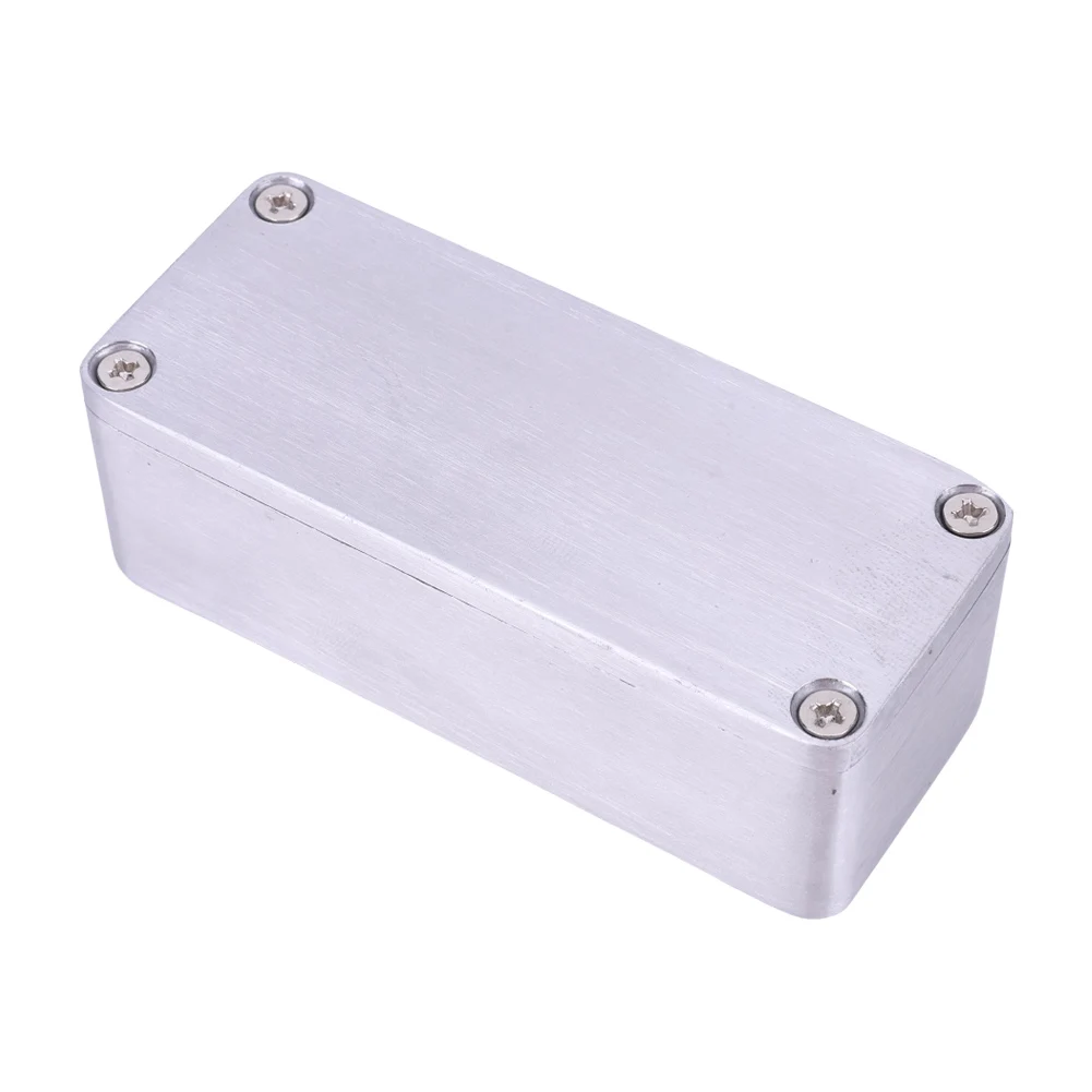 1590A Style Pedal Enclosure with Screws Guitar Effect Pedal Enclosure Die Aluminium Box Enclosures Guitar Accessories view 5