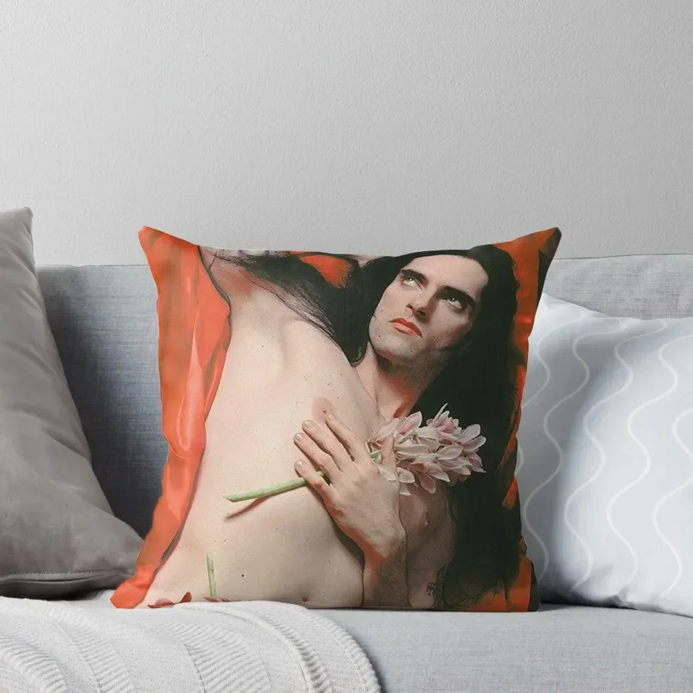 

Peter Steele with Flowers Throw Pillow Bed pillowcases Christmas Pillowcase Pillowcase Cushion pillow