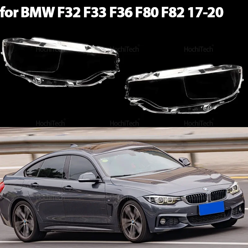 

Lampshades Headlamp Transparent Lamp Shade Headlight Cover Lens Headlights Cover for BMW 4 Series M4 F32 F33 F36 F80 F82 2017-20