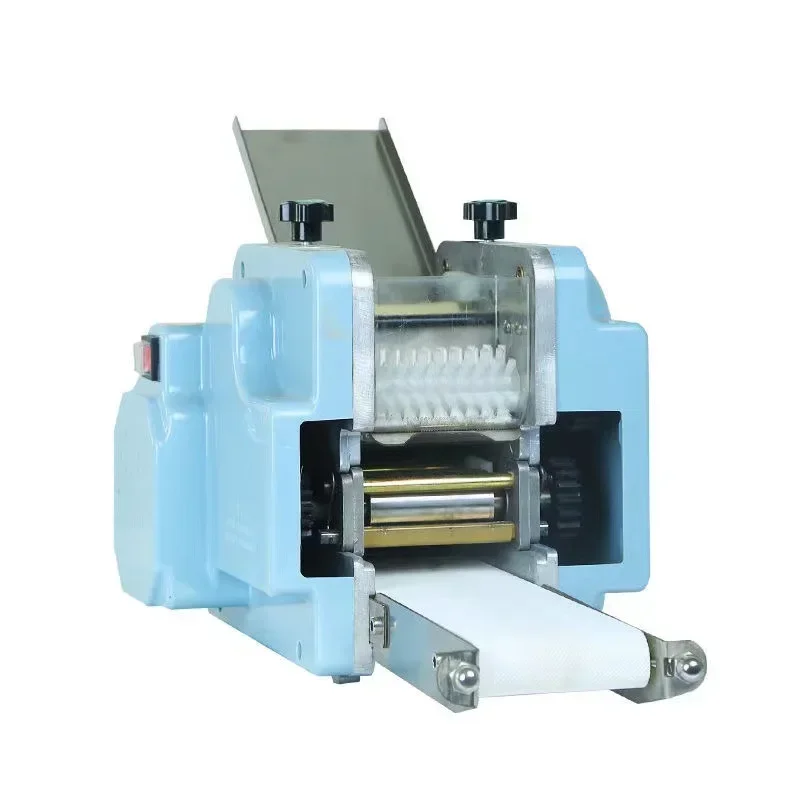 Household 220v 110V/220V Dumpling Machine Noodle Cutting Machine Noodle Rolling Machine Wonton Skin Slicer Stainless Steel