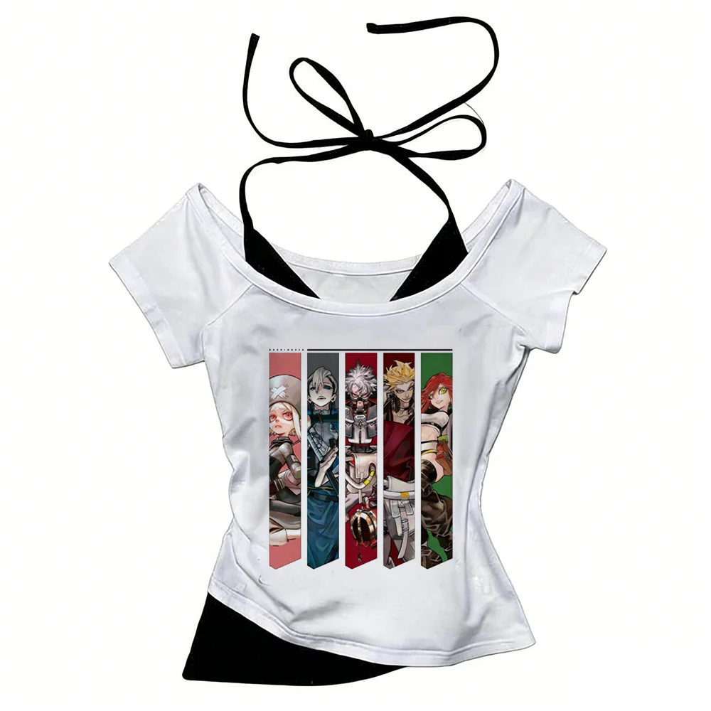 Gachiakuta top tees teen 2000s Pastel harajuku  Classic anime Retro tshirt hip hop korean clothes Pastel 2000s