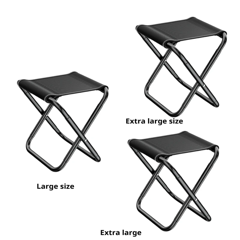 

B39B-Outdoor Folding Stool Portable Stool Travel Camping Fishing Folding Stool Subway Queuing Artifact Extra