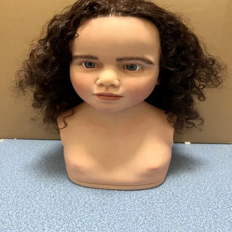 SINO-BB Customzied Limited Supply 42 Zoll Reborn Baby Gabriella mit handgewurzeltem Haar, bemaltes Kit, DIY-Teil mit Stoffkörper