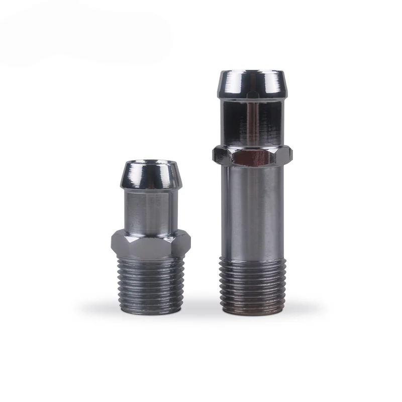 

НАБОР ФИТАНИЯ ШЛАНГА ПЕРЕВАТЕЛЯ ВОДЯНОГО НАСОСА 3/4 дюйма ВТОЗАЦИЯ 5/8 дюйма ХРОМИРОВАННАЯ СТАЛЬ SBC BBC Для Chevy