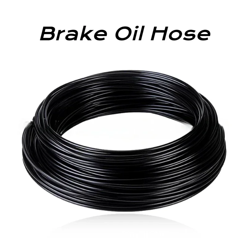 1PC Bicycle Brake Oil Hose Nylon 5mm Oil Disc Mountain Road Bike Oil Injection Hose 1&2&3m Oil Pressure Brake Line Bicycle Parts