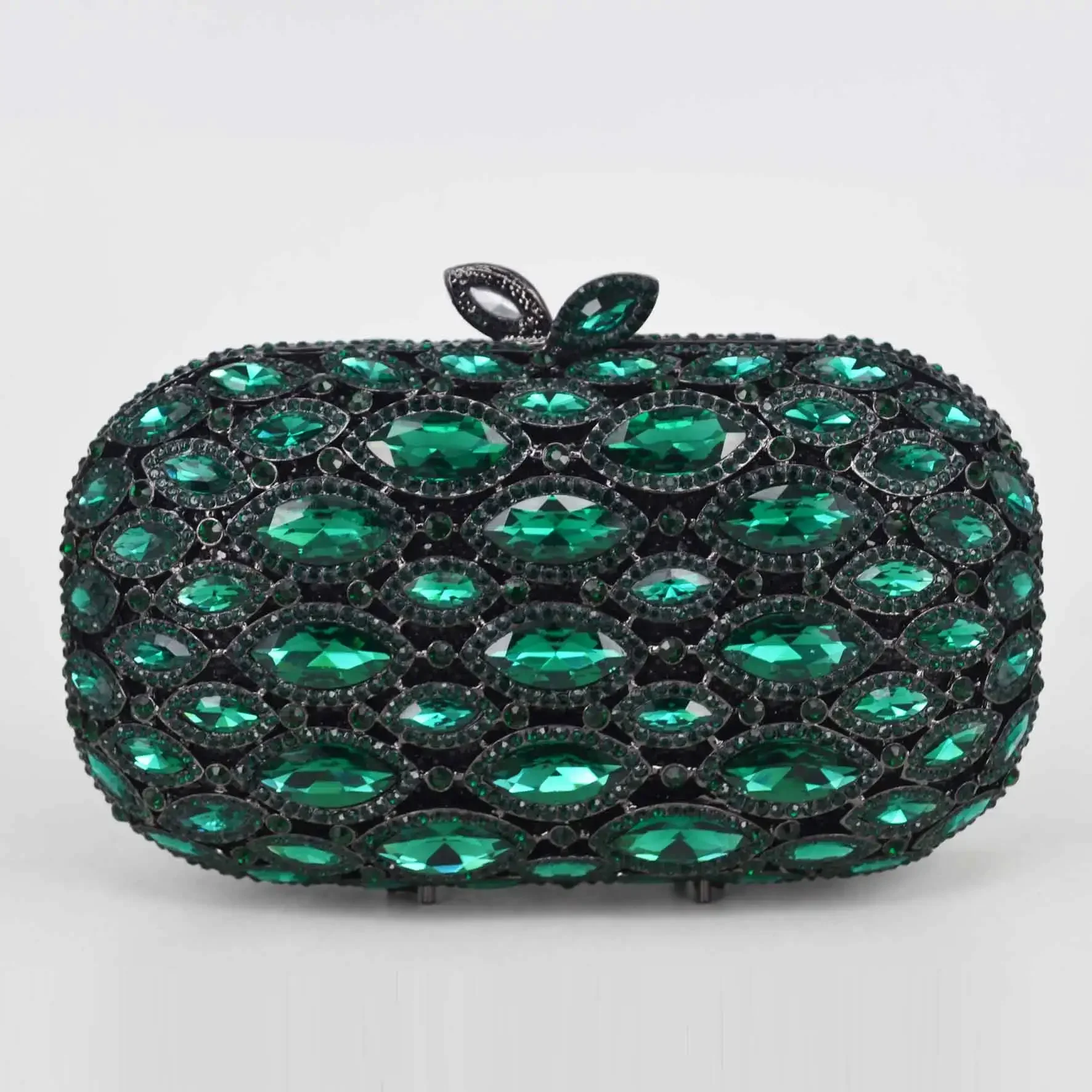 Colorful Elegant Women Crystal Banquet Clutch Handbag Party Dinner Lady Rhinestone Bag Wedding Bridal Stone Evening Purse