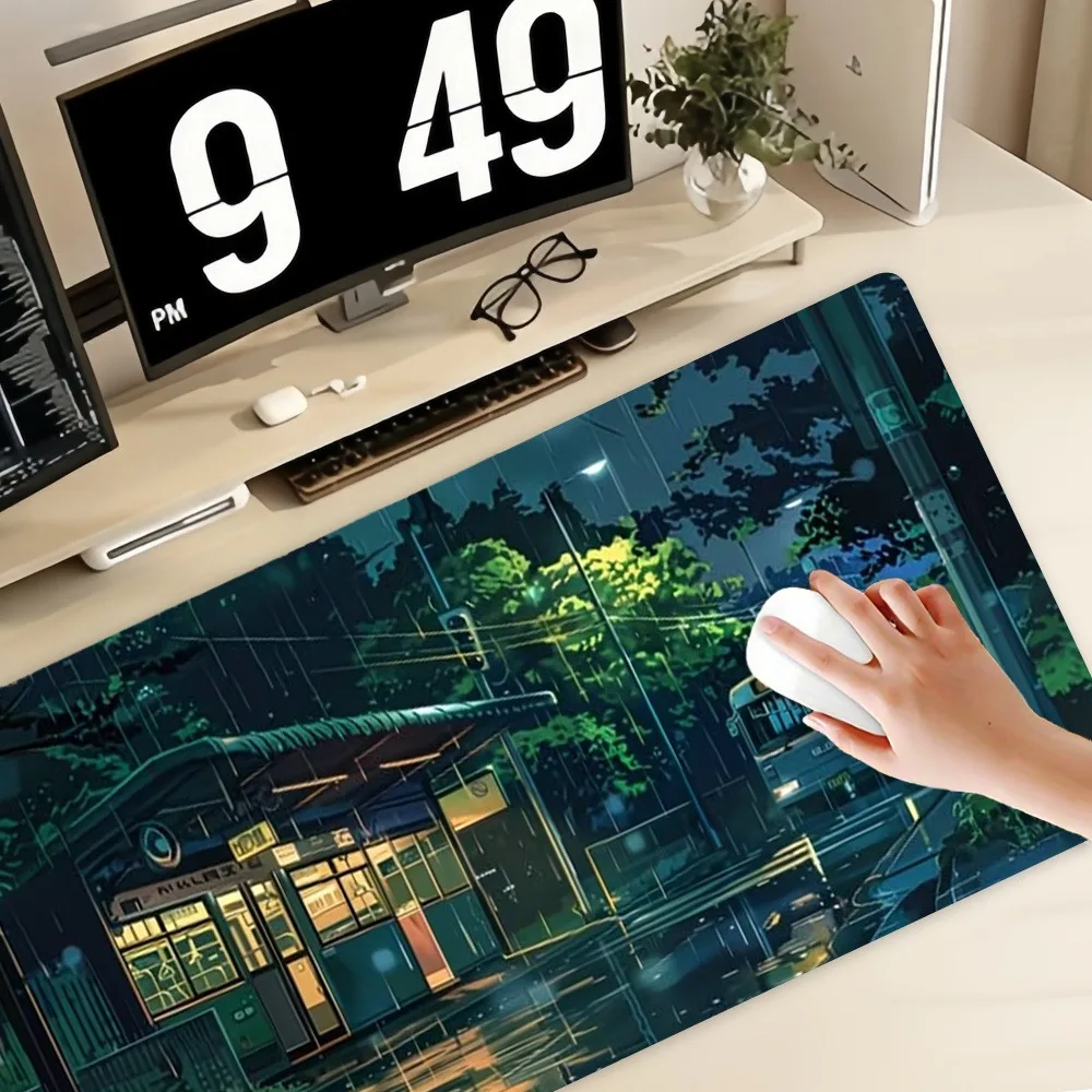 Tapis de table rectangulaire pour bus, idéal jours de pluie, lavable à l'eau, organiseurs de bureau et plateaux, tapis de souris, alfombrillas gaming