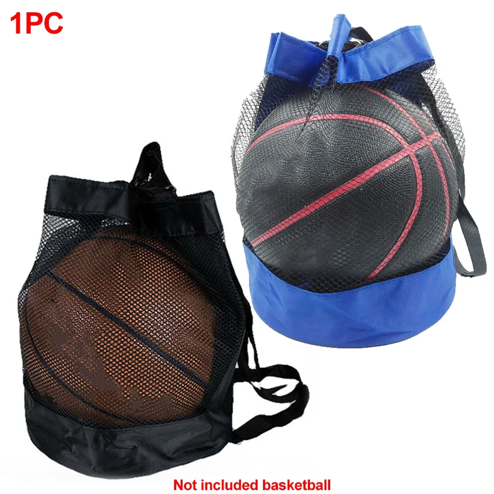 Crossbody Futbol Depolama Oxford Kumaş Dayanıklı Çok Amaçlı Örgü Çanta Açık Büyük Kapasiteli Basketbol Taşıma Net Taşınabilir Kese