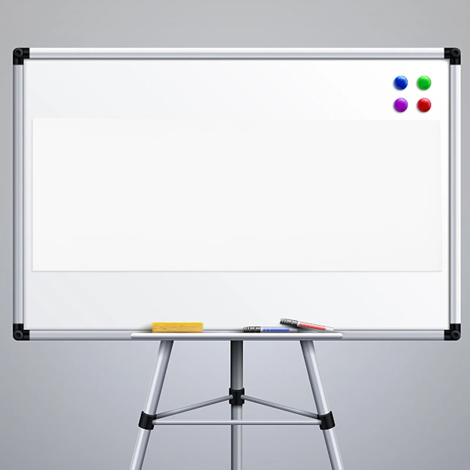 

45Cmx10M Whiteboard Paper Roll Self Adhesive Dry Erase Sheet For Wall Desk Office Math Memo Board Reusable Peel Stick Bulletin