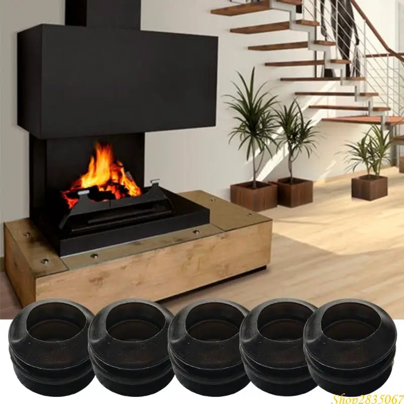 حزمة من 10 حشوات مطاطية لحماية وثبات مقبض الموقد 831F #5