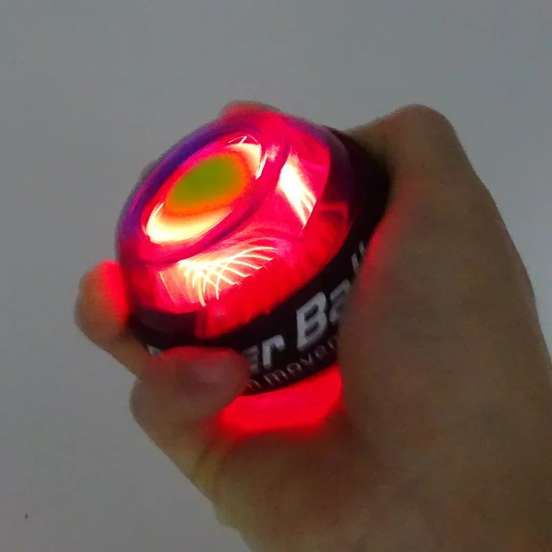 

Glowing Wrist Power Gyroscopic Ball Wrist Trainer Ball Stronger Arm Fingers Wrist Bones and Muscle Strengthener Exercise