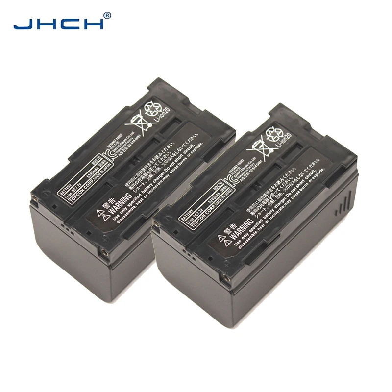 

2-pack Li-ion Battery 7.2v 5240mah BDC70 Rechargeable Cell Battery For Toqcon ES OS DS PS series total station