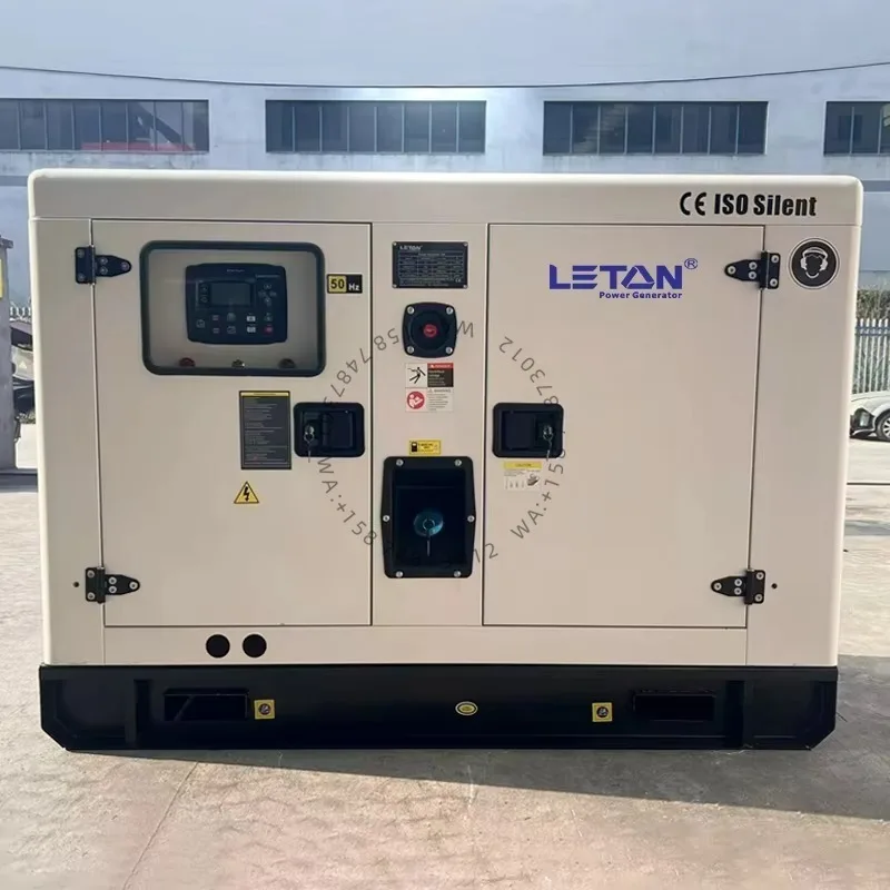 LETON POWER  Weichai 20kva 30kva 40kva 50kva Silent Die sel Generator Set 50kva 60hz  Die sel Electric Generator for EU