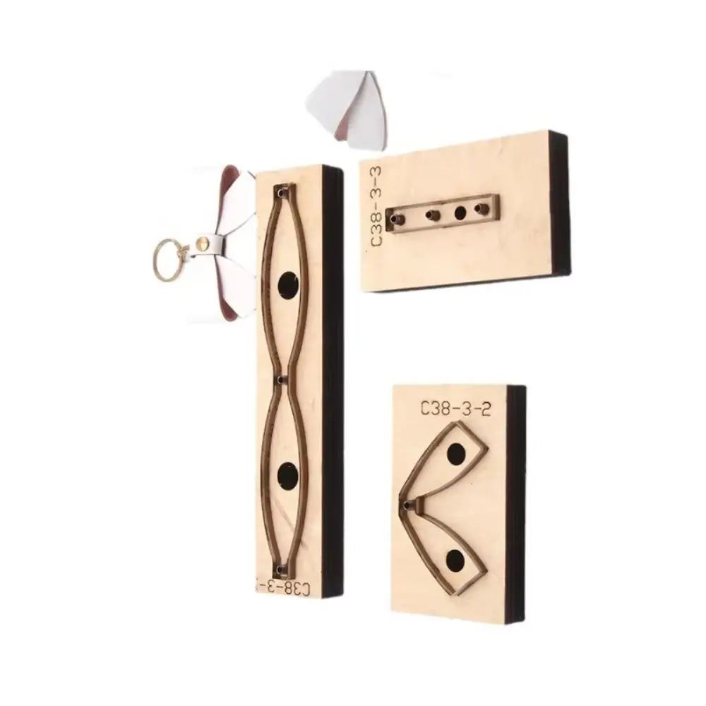 

Кожаная форма для ножа ручной работы «сделай сам», простая модель лука, готовый продукт, 8,5*6 см, японский материал ножа 4800