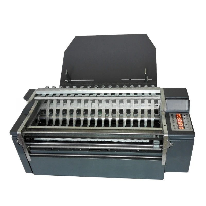 A3 new black label marking machine self-adhesive mold automatic paper feeding sticker surface slitting machine transparent film