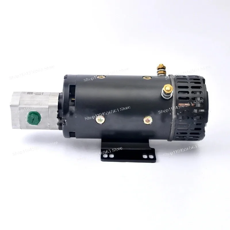 Motor 24V 3KW Hydraulic DC Motor with Gear Pump High Speed 3000RPM Applicable To Forklifts Wingspans Tailgates