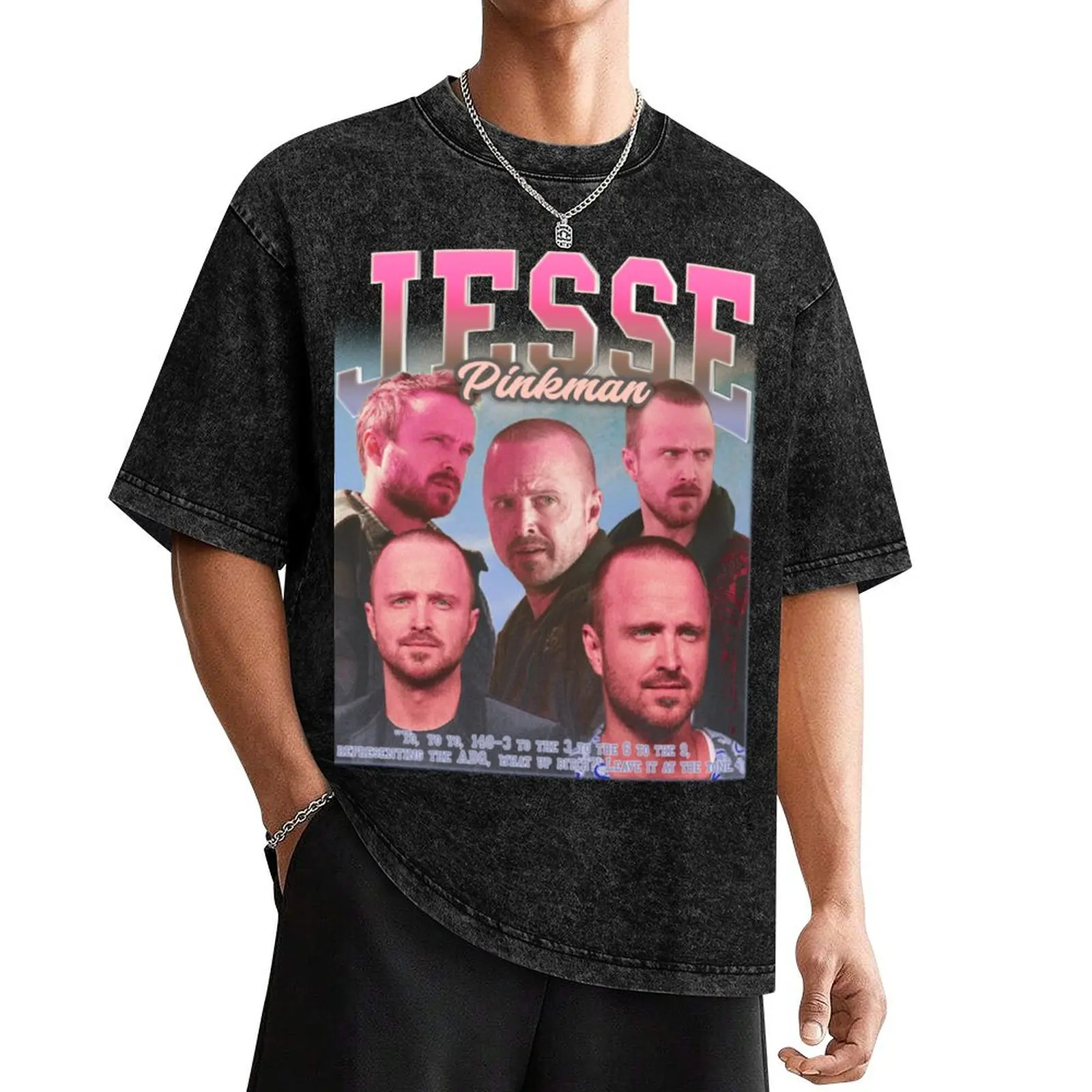 JESSE PINKMAN FAN Vintage 90s Rap Style, Jesse Pinkman Fan Bootleg Fan T-Shirt clothes cute tops mens workout shirts