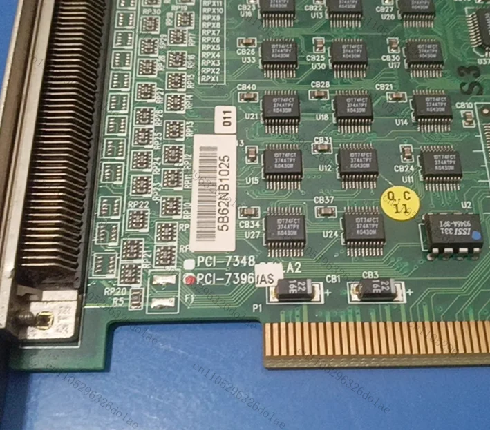 Data acquisition card PCI-7396/AS tested OK