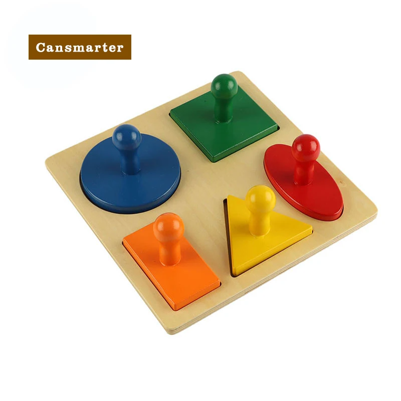 Montessori Baby Toys Wooden Puzzle Jigsaw Educational Sensory Toys Brain Teaser Boys Puzzle Game Training and Education for Kids