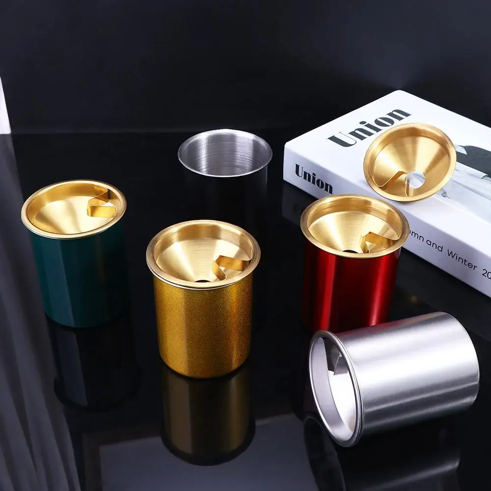 1 PCS Personalized Ashtray Durable Detachable Smoke Holder High Quality Stainless Steel Extinguishing Ashtray