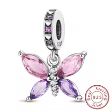 Pandora Jewelry 925 Sterling Silver Firefly Butterfly Charm - KTC448