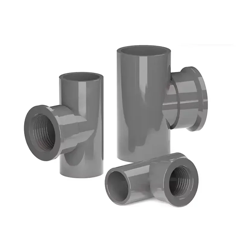 1-20PCS WhiteBlueGrey PVC 티 조인트 Ｗater 공급 커넥터 수족관 물고기 탱크 정원 관개 물 파이프 커넥터 20mm-32mm