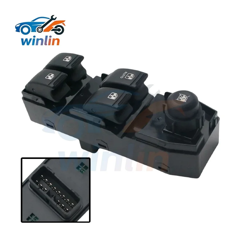 

High Quality Front Left Driver Side Electric Window Switch Lifter Switch For Buick Excelle Chevrolet Optra Lacetti OEM 96552814