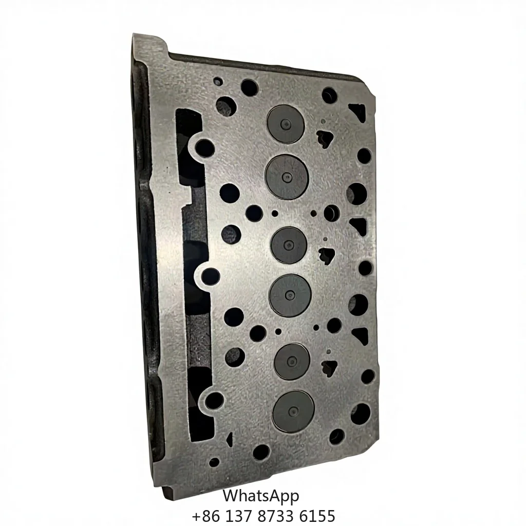 

New Assembled D1703 Cylinder Head With Valves & Springs Fit Kubota D1703 Engine