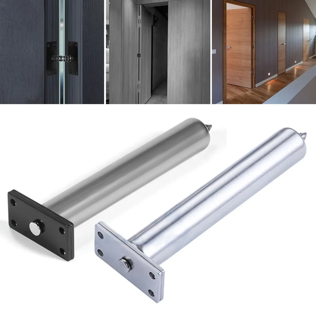 Invisible Door Closers Home Door Wooden Door Automatic Closers Hidden Lightweight Door Spring Adjustable Hinge Closers Hardware