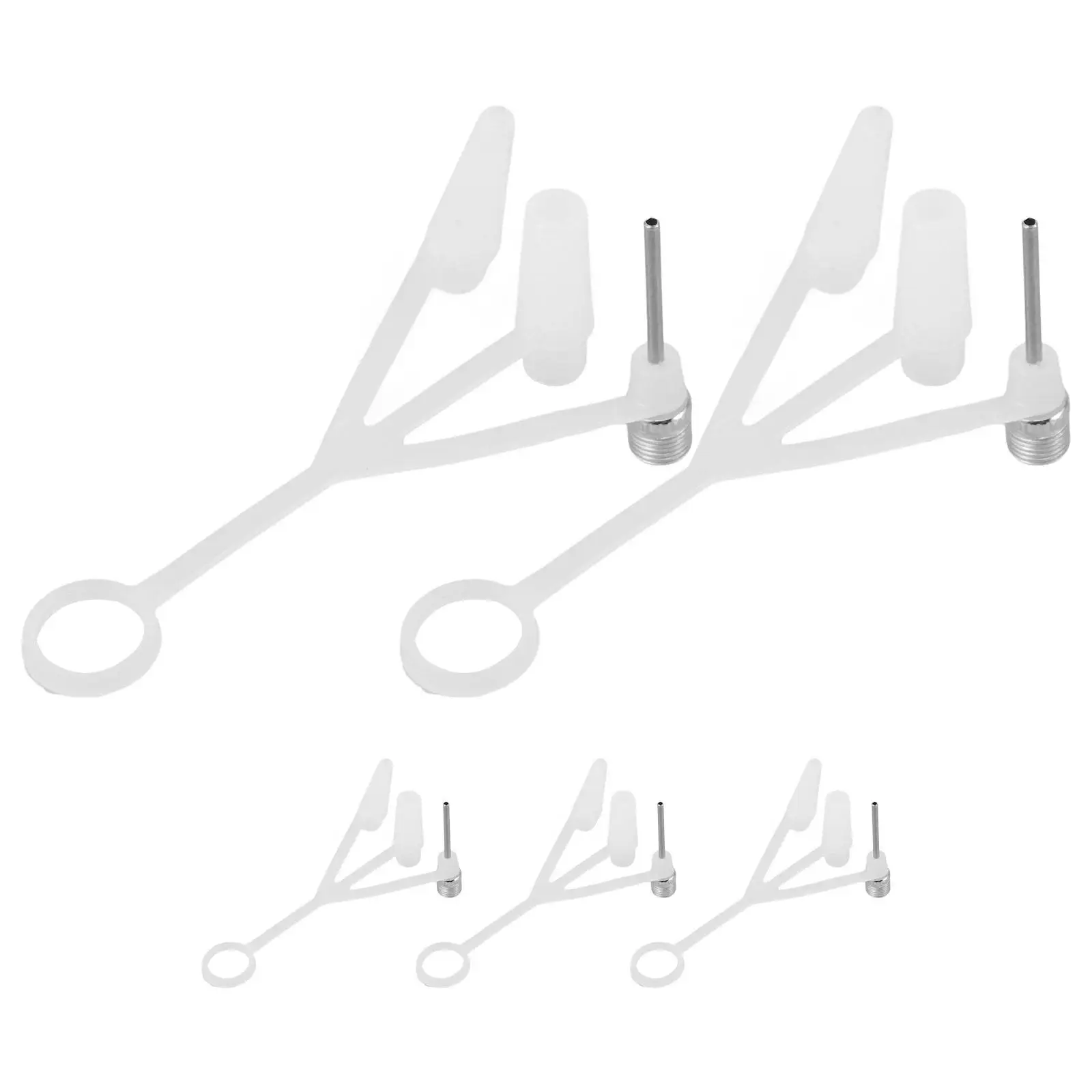 

5 Pcs Universal Inflatable Needle Basketball for Inflating Manual Pump Air Needles Balls PVC Engineering Plastics